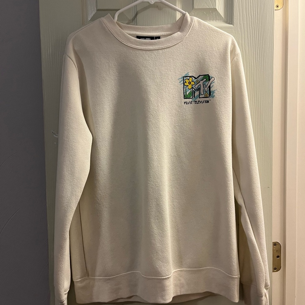 MTV Men's Cream Sweater